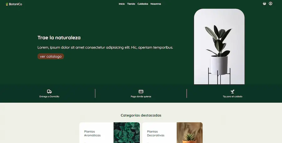 Template de BotaniCo